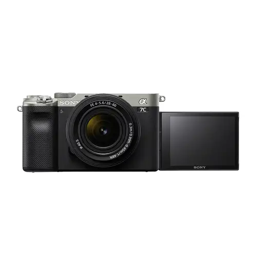Sony α 7C MILC 24,2 MP CMOS 6000 x 4000 Pixeles Negro, Plata