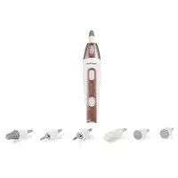 Orbegozo SET 5600 set de manicura y pedicura Establecer Marrón, Blanco