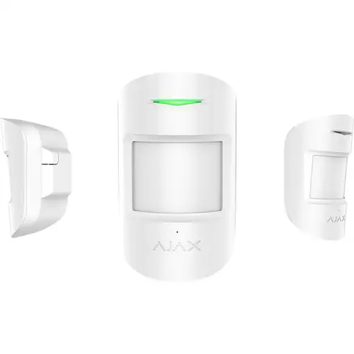 Ajax CombiProtect Sensor infrarrojo pasivo (PIR) Inalámbrico Pared Blanco