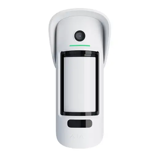 Ajax MotionCam Outdoor Sensor infrarrojo pasivo (PIR) Inalámbrico Pared Blanco