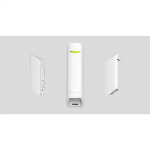 Ajax MotionProtect Curtain Sensor infrarrojo pasivo (PIR) Inalámbrico Pared Blanco