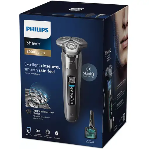 Philips SHAVER Series 8000 S8697/55 Afeitadora eléctrica Seco y Mojado