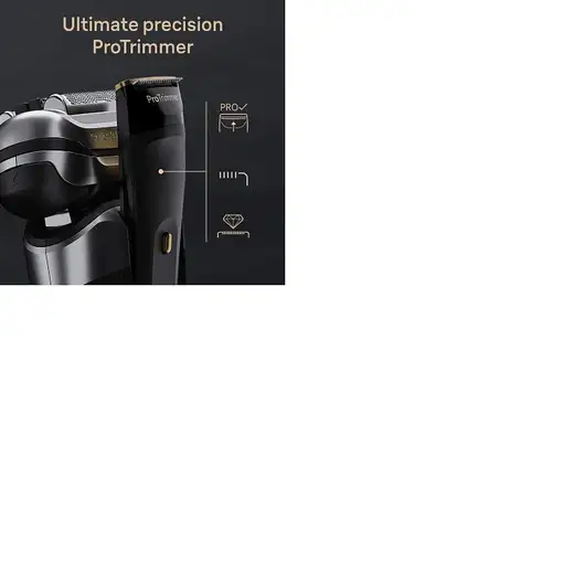 Braun Series 9 Pro+ 9565cc Wet & Dry Máquina de afeitar de láminas Recortadora Met