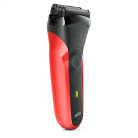 Braun Series 3 300s Máquina de afeitar de láminas Recortadora Negro, Rojo Braun Series 3 300s Máquina de afeitar de láminas Recortadora Negro, Rojo