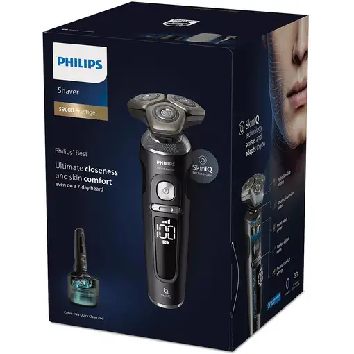 Philips Shaver S9000 Prestige SP9840/32 Serie 9000 de afeitadoras eléctricas Seco