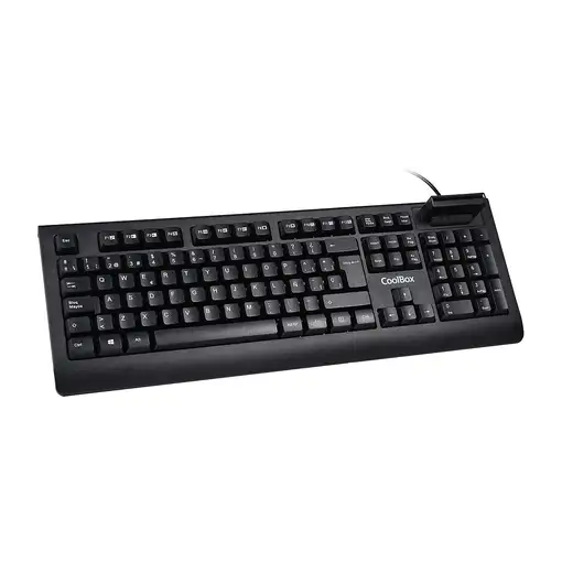 CoolBox TECLADO CON LECTOR DNIE V4
