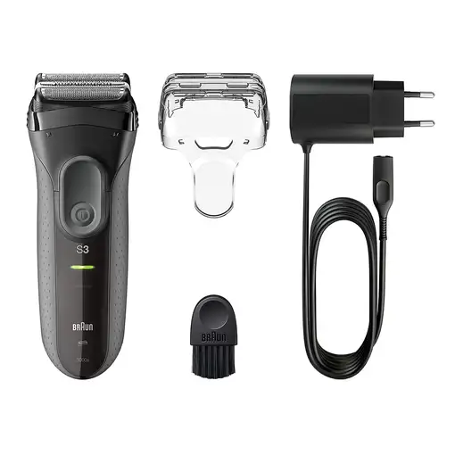 Braun Series 3 ProSkin 3000s Máquina de afeitar de láminas Negro