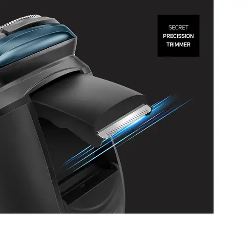Taurus 3 Side Shave IPX7 Máquina de afeitar de rotación Recortadora Negro, Azul