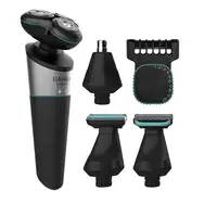 Cecotec Bamba PrecisionCare Máquina de afeitar de rotación Recortadora Negro, Gris