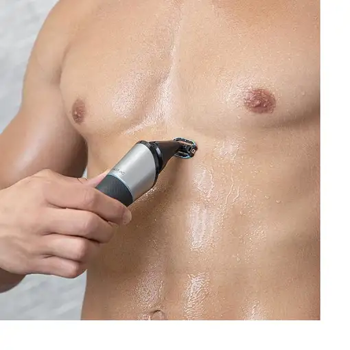 Cecotec Bamba PrecisionCare Máquina de afeitar de rotación Recortadora Negro, Gris