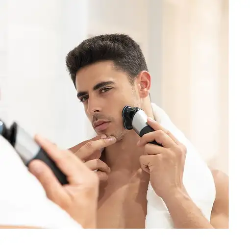 Cecotec Bamba PrecisionCare Máquina de afeitar de rotación Recortadora Negro, Gris