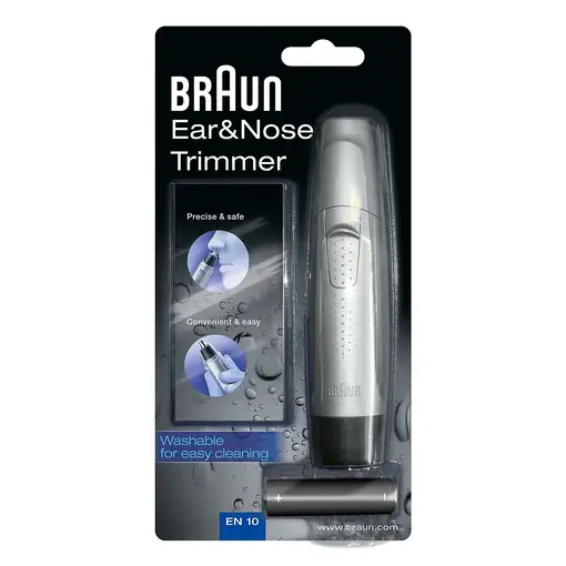 Braun Ear&Nose EN10 depiladora de precisión Negro, Gris