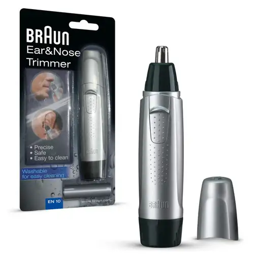 Cortapelo de precisión para nariz y orejas, Ear&Nose EN10 BRAUN