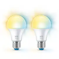 WiZ Bombilla 60 W A60 E27 x2