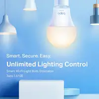 TP-Link Tapo L510E(2-PACK) iluminación inteligente Bombilla inteligente Wi-Fi