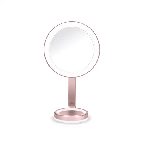 BaByliss LED Beauty Mirror espejo para maquillaje Independiente Alrededor Rosa