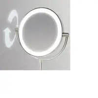 HoMedics MIR-8150-EU espejo para maquillaje Independiente Alrededor Acero inoxidab