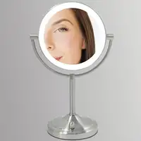 HoMedics MIR-8150-EU espejo para maquillaje Independiente Alrededor Acero inoxidab