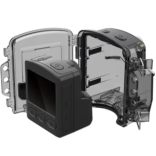 Brinno ATH1000 carcasa para cámara Negro, Transparente