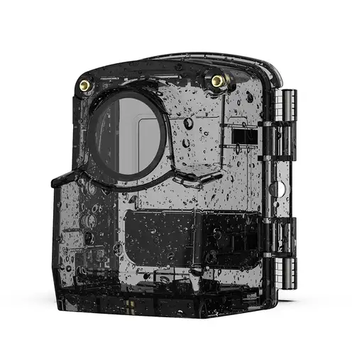 Brinno ATH1000 carcasa para cámara Negro, Transparente