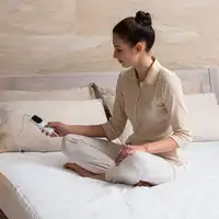 Imetec 16729 manta eléctrica y almohadilla Calentador de cama eléctrico 300 W Blan