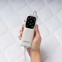 Imetec 16729 manta eléctrica y almohadilla Calentador de cama eléctrico 300 W Blan