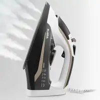 Flama 5342FL Plancha vapor-seco Suela Ceramic Ultra Glide 2400 W Beige, Negro, Bla