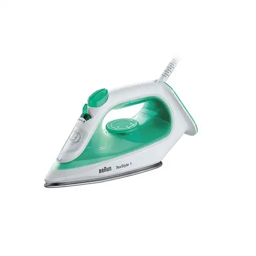 Plancha a vapor suela de cerámica 2000 W Verde SI1040GR BRAUN