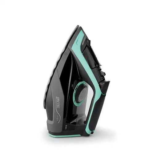 Plancha vapor-seco suela de aluminio 2400 W Negro 9027 IMETEC