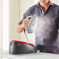 Polti Vaporella Instant VI50.50 2200 W 2 L Suela de aluminio Negro, Rojo, Blanco