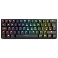 Krom Kluster teclado Juego USB + Bluetooth Negro