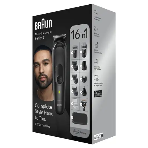 Braun MGK7470 Negro Ión de litio
