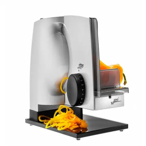 Ritter Sono 1 rebanadora Eléctrico 65 W Negro, Acero inoxidable Metal Ritter Sono 1 rebanadora Eléctrico 65 W Negro, Acero inoxidable Metal