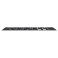 Apple Magic Keyboard teclado Universal USB + Bluetooth QWERTY Español Negro, Plata