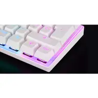 Mars Gaming MK60 Blanco, Teclado Gaming Mecánico FRGB, Antighosting, Switch Mecáni