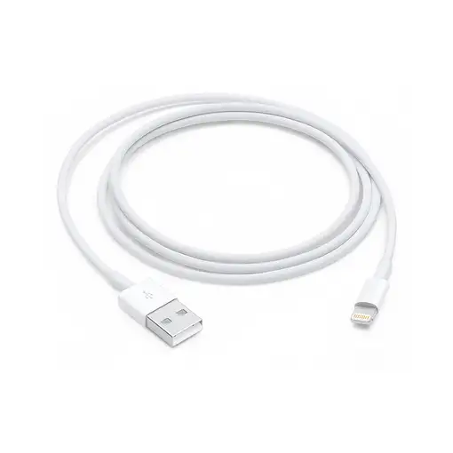Apple MXLY2ZM/A cable de conector Lightning 1 m Blanco