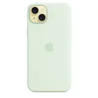 Apple Funda de silicona con MagSafe para el iPhone 15 Plus - Menta suave Apple Funda de silicona con MagSafe para el iPhone 15 Plus - Menta suave