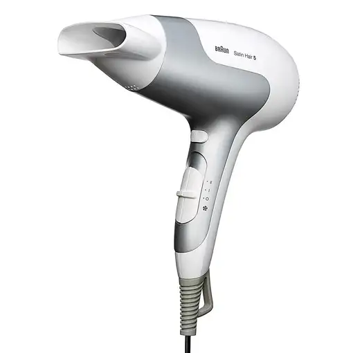 Braun HD580 secador 2500 W Plata, Blanco
