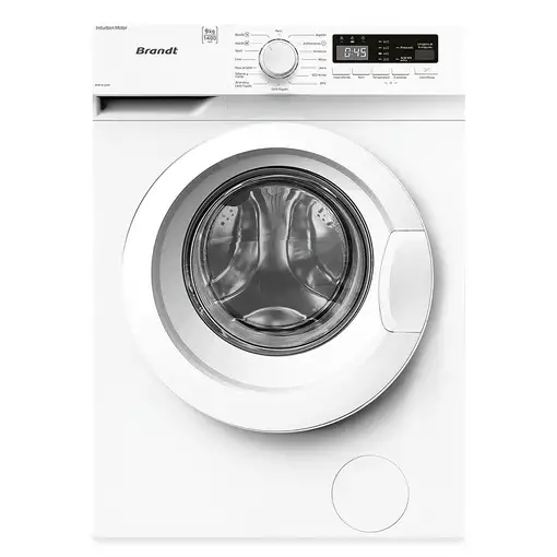 Brandt WFB191QWP lavadora Carga frontal 9 kg 1400 RPM Blanco