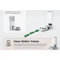 Samsung Jet Bot AI+ 0,2 L Sin bolsa Plata, Blanco