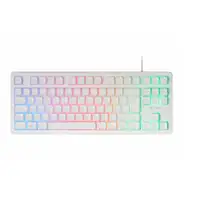 Mars Gaming MK023, Teclado Gaming TKL, Tecnología Híbrida H-Mech, Iluminación FRGB