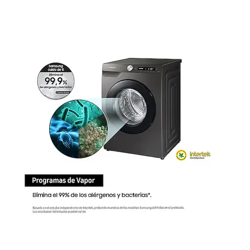 Lavadora de 9 kg 1400 rpm Gris WW90T534DAN/S3 SAMSUNG