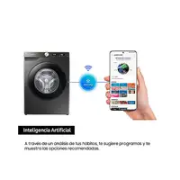 Lavadora de 9 kg 1400 rpm Gris WW90T534DAN/S3 SAMSUNG