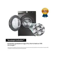 Lavadora de 9 kg 1400 rpm Gris WW90T534DAN/S3 SAMSUNG