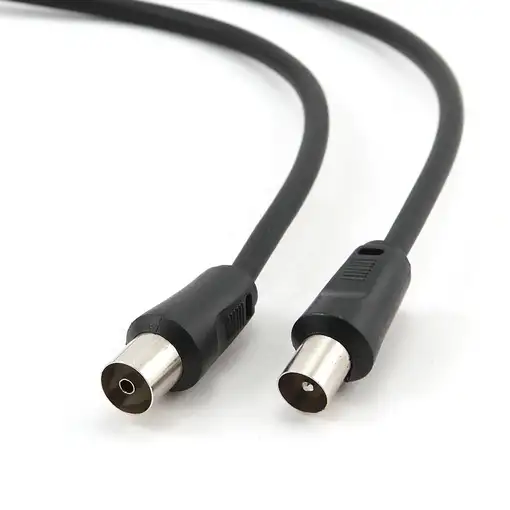 Gembird CCV-515 cable coaxial 1,8 m Negro