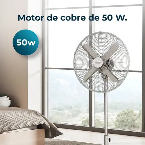 Ventiladores pie/suelo Acero CECOTEC