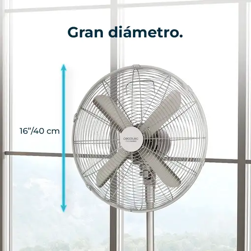 Ventiladores pie/suelo Acero CECOTEC