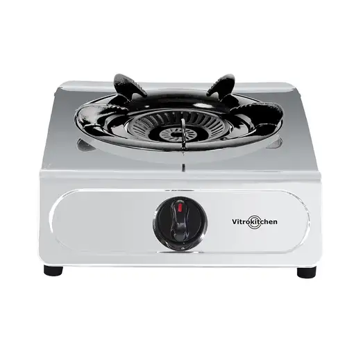 Vitrokitchen 160IB hobs Acero inoxidable Encimera Encimera de gas 1 zona(s)