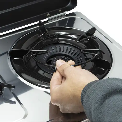 Vitrokitchen 160IB hobs Acero inoxidable Encimera Encimera de gas 1 zona(s)