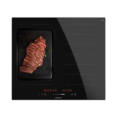 Cecotec Bolero Squad I 4001 Flex Negro Integrado 59 cm Con placa de inducción 4 zo